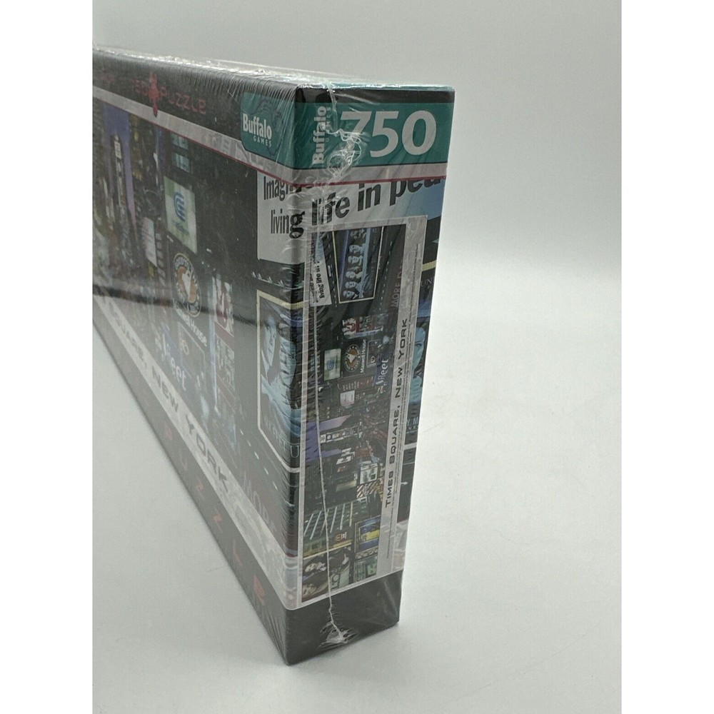 NEW Times Square Jigsaw Puzzle 750 Pieces New York Panoramic 3 Ft Wide - Picture 5 of 11